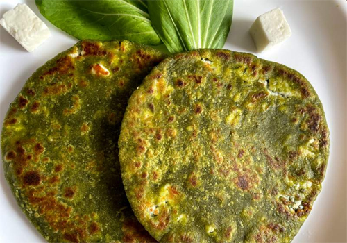 పాలక్ పరోటా